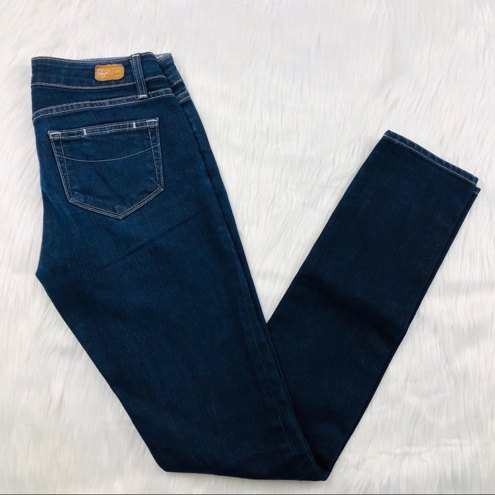 PAIGE Skyline Straight Leg Dark Wash Jeans size 26